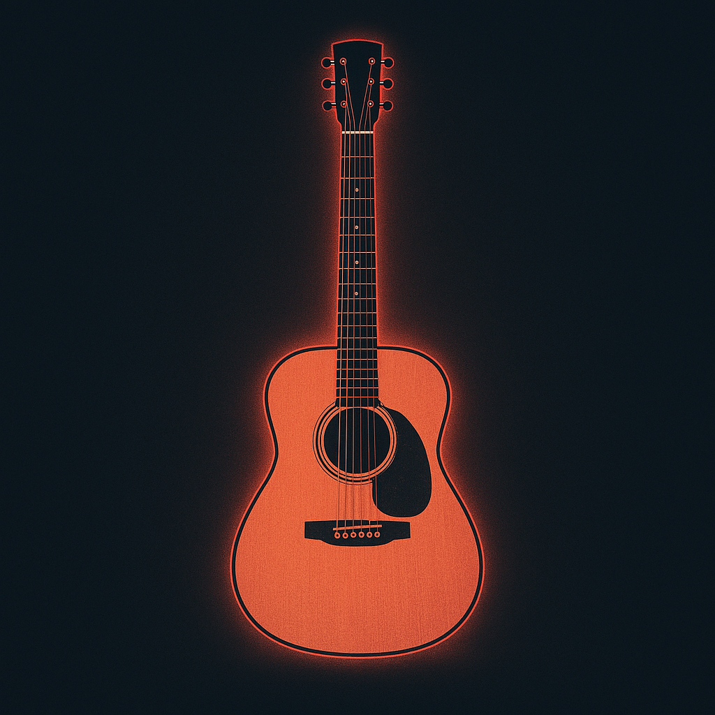 Steel‑String Acoustic Guitar